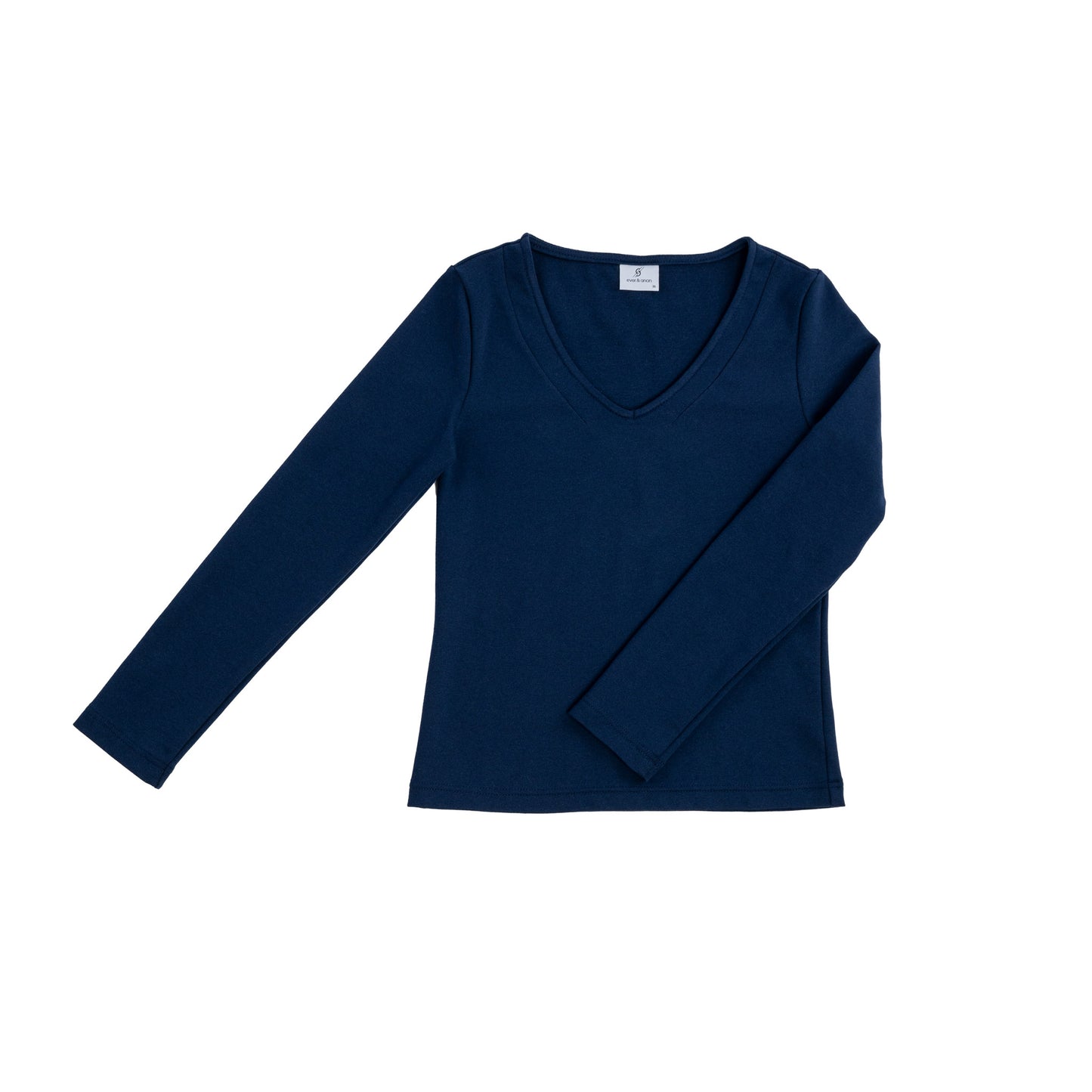 Longsleeve / 50 % recycelte Baumwolle