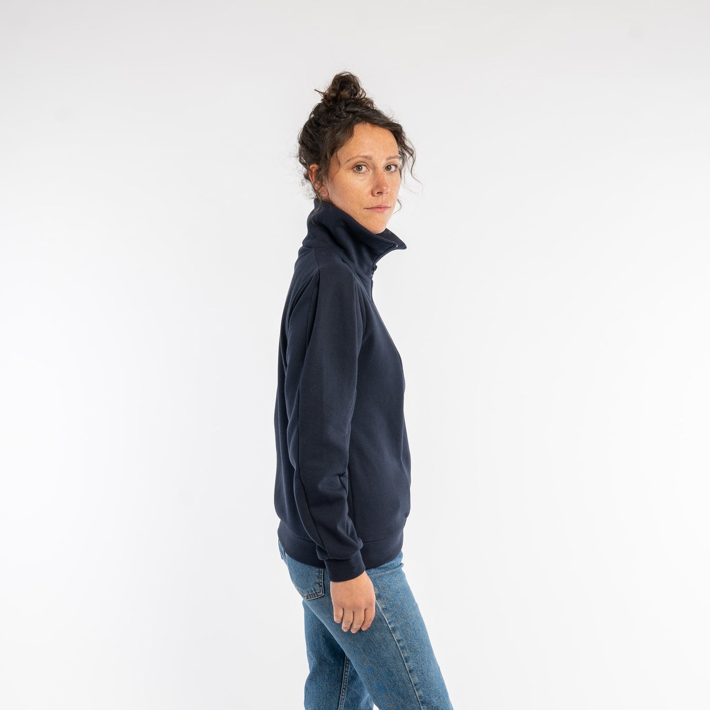 Sweater / 50 % recycelte Baumwolle