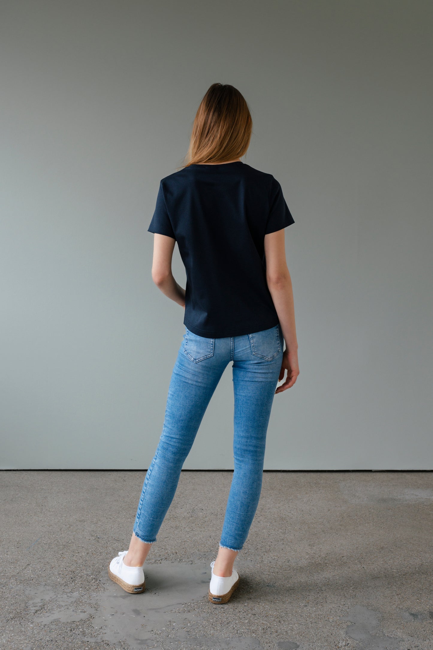 T-Shirt / 50 % recycelte Baumwolle